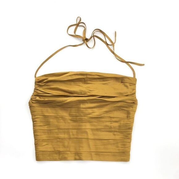 Ronny Kobo Leilani Top‎ in Brass Small - Picture 2 of 15